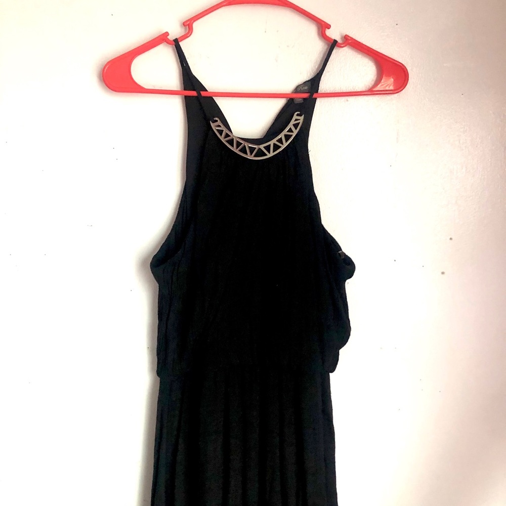 Black Full Length Dress